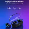 Y50 TWS Wireless Blutooth 5.0 fones de ouvido fones de ouvido cancelamento de fone de ouvido HIFI 3D Música estéreo na orelha Os fones de ouvido para iPhone Samsung Huawei All Smartphones