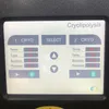 360도 Cryo 지방 동결 슬리밍 머신 3 in 1 cryolipoleysy 이중 턱 제거 동결 복부 배꼽 장치