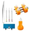 Kits d'outils de réparation 7x Kit d'outils de remplacement de batterie de montre dissolvant d'anneau de déflecteur 3 pièces tournevis 0.8mm 1.2mm pince à épiler 1.6mm pour horlogerRep