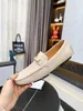 Lyxmärke Herr Loafers Klänning Skor Slip On Bröllopsklänning Casual Gommino Driving Sommar Skostorlek 38-46