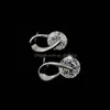 Stud Earrings sieraden Sier Crystal 9 Style for Party Gift Groothandel - 0691Wh Drop Delivery 2021 MLPL0