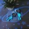 novelty lighting Sunset Lamp 7 Colors Astronaut Sunset Projection 360° Rotation LED Brightness Touch Adjustable Projector Light Mood Lights with USB