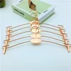 DHL Fast Non-Slip Underwear Rack Metal Hanger Rose Gold Clothing Store Bra Clips Fashion Exquisite Bardian Creative New Style FY3731