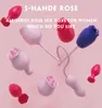 NXY vibrateurs s Hande fabricant Sex Toyswholesale rouge mignon Yoni Rose aspiration Rose fleur jouet pour femmes 0411
