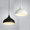 Pendant Lamps Modern Lights LED Bulbs Lighting Fixtures Dining Room Restaurant Cafe Bedroom Kitchen Lamp Black Hanging Light LuminairePendan