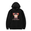 Męskie bluzy bluzy Kotaro życie samotnie bluza anime drukowane kobiety/mężczyźni logo moda harajuku pullover al designmen's