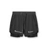 2022 camouflage Running Shorts Men 2 in 1 Sports Jogging Fitness tatting Quick Dry Gym Training Sport Workout Short Pants Y220420