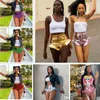 Femmes plissé côté Bling PU cuir Shorts mode été taille haute Scrunch Buft vêtements de créateurs