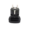 어댑터 10A/16A 250V 유럽 Gemany EU 남성에서 3Pin 여성 소켓 Universal Travel Power Adapter Connector Safety Shutter/2PCS