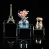 Jewelry Pouches Bags Packaging Display Pouches Acrylic Risers 3 Size Steps Stand Anti-Corrosio Dh3Ra