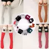 kolano wysoka Panada Fox Cat Animal Leg Warmers Dzieci Dziewczyna Skarpetki Dzieci 3D Długie pończochy Dziecko legging