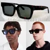 Populaire Hommes Dames Virgil Square Lunettes de soleil Célèbre Marque Designer Lunettes de soleil OW40001U Classique Acétate Cadre Vacances Voyage Protection UV Sangle Boîte d'origine