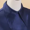 Laço amarra a lapela vintage gola falsa para mulheres camisa de blusa decoração de calcinha destacável de gravata de gravata Falsa