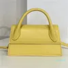 2022 Totes väskor Lång kvinnlig handväska Designer Pink Brown Le Suede Leather Bag Bambino Messenger Hand Coin Flap 956