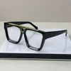 Дизайнерские солнцезащитные очки для брендов для мужчин Square Luxury Design Sun Glasses Mens Women Высококачественные винтажные ретро -шестиугольники Clear Lens UV LEN273G