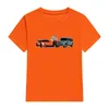 어린이 상인 A4 T 셔츠 봄 여름 가족 의류 소년 젤리 크 램바 프린트 패션 Tshirt 소녀 캐주얼 티 탑 220531