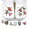 MOQ 100ps Bad Bunny Pattern Croc Jibz Charm 2d мягкие изюминки для обуви аксессуары для шарм