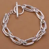 Link Chain CharmHouse 925 Silver Bracelets For Women Bracelet & Bangles Wristband Fashion Jewelry Accessories Bijoux GiftsLink Lars22