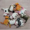 9 pcs 5 cm Artificielle Mignon Chat Figure Jouets Coloré Creative Aménagement Paysager Poupée Miniature Jardin Miniatures Figurine Décor À La Maison 220602