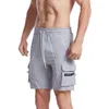 Shorts de course 2022 été Gym Cargo hommes décontracté mâle court pantalons de survêtement multi-poches vêtements confortables ShortsRunning