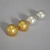 CELI BRAND RETRO Vintage Ball Ear Cuff 18K Gold Géométrie élégante boucles d'oreilles simples pour femmes6908216