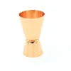 New 15/30ML Double Head Measuring Cup Gold Stainless Steel Bar Cocktail Measuring Cups Jigger Liquor Measuring Cup Customizable