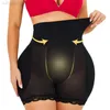 Culo falso Acolchado Hip Enhancer Body Shaper Control de barriga Bragas Pantalones adelgazantes Entrenador de cintura Shaper Vestido de mujer Booty Butt Lifter L220802