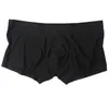 Onderbroek naadloze mannen boksers zachte cueca ondergoed masculina spandex 3D crotch boxer nylon man shorts slips 00806underpants