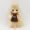 DBS Blyth Mini Doll 10cm BJD Normal Body Doll Cute Girlsギフトアニメトイランダムドレス220707