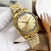 Classic Mens Watch 41mm Mouvement automatique Motchical Gold Watches for Men Presidential Wrists Montre de Luxe Male Clock Bus9455226