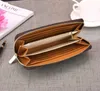 Fashion Mens Women Designer Claking Portefeuille Pu en cuir portefeuille Single Zipper portefeuille Lady Madies Long Classical Purse Card 60017308G