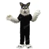 Performance Husky Fox Dog Mascot Costumes Halloween Fancy Party Dress Cartoon Character Carnival Xmas Advertising Birthday Party Costume Outfit
