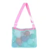 16 Colors Fashionable Children Beach Bag Storage Mesh Sand Single Shoulder Bag Sea Shell Kids Toy Sandboxes Beach Bags