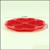 Bakning Mods Bakeware Kitchen Dining Bar Home Garden Waffle Cake Sile Mold Non-Stick Square Heart Muffin Latti DH1MU