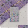 Gift Wrap Event Party Supplies Festive Home Garden 3D Crystal Diamond Heart Stickers Diy Scrapbooking C DHWE9