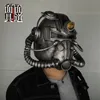 Juego Power Armor Cosplay Casco usable T-51 Casco Cosplay Fall Out Casco hecho a mano Adulto Halloween Accesorios 220812