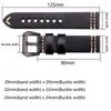 Watch Bands Handmade Cowhide Band 20mm 22mm 24mm Replacement Genuine Leather Watchbands Strap Women Men Vintage Bracelet AccessoriesWatch He