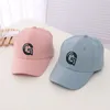 Baby sommar justerbar baseball cap pojke barn söt bomull andas hip hop sun brev broderi tjej skydd utomhus mössa 3-8 år