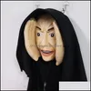 Decoração de festa Halloween assustador peeper pendurado máscara de horror xixi palhaço janela entrega 2021 evento suprimentos festivos jardim hxuep