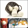 Practical Laundry Clean Ball Reusable Natural Organic Fabric Softener Premium Wool Dryer Balls 6Cm Drop Delivery 2021 Other Products Clothin