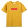 T-shirts hommes designer hommes t-shirts coton broderie manches courtes et paire de femmes col rond lâche top d'été noir blanc gris rouge jaune 8ox2