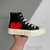 Klasyczny projektant Casual Men Womens 1970 Buty płócienne Star Sneaker Chuck 70 Chucks 1970s Big Eyes Red Heart kształt platforma wspólnie nazwa HSJ56