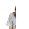 Topo oversize Harajuku divertente maglietta da donna estate girocollo Y2k Cartoon T-shirt grafica streetwear