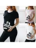 Ładowanie dziecka wydrukowane ciąży T-koszulka T-shirt z krótkim rękawem