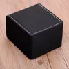 Titta på Boxes Case Fashion Box Luxury Pu Leather Black Single Portable Travel Case Watches Collector Storage BoxWatch Hele22