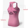 Summer Breathable Racerback Yoga Tank Tops Women Workout Gym Fitness Vest Quick Dry Running Sport Sleeveless Shirts Customize 220704