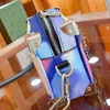 Designer Shoulder Bags Women Leather Box Cases Handbags Fashion Handbag Lady Trendy Print Trunk Crossbody Girls Wallets Purse