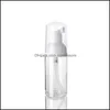 30Ml 50Ml Empty Pet Foam Pump Bottle Facial Scrub Cleanser Cream Shampoo Soap Dispenser Mousse Bottles F3071 Drop Delivery 2021 Other Health