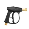 Pistol de água neve espuma lança de 1/4 "de carro de alta pressão lavadora de sabão spray spray sprayer bicos rápido liberação automática 14 mm m22 água de ferramenta água