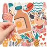 40PCS Graffiti Skateboard Stickers summer beach For Car Laptop Fridge Helmet Guitar Pvc Decal